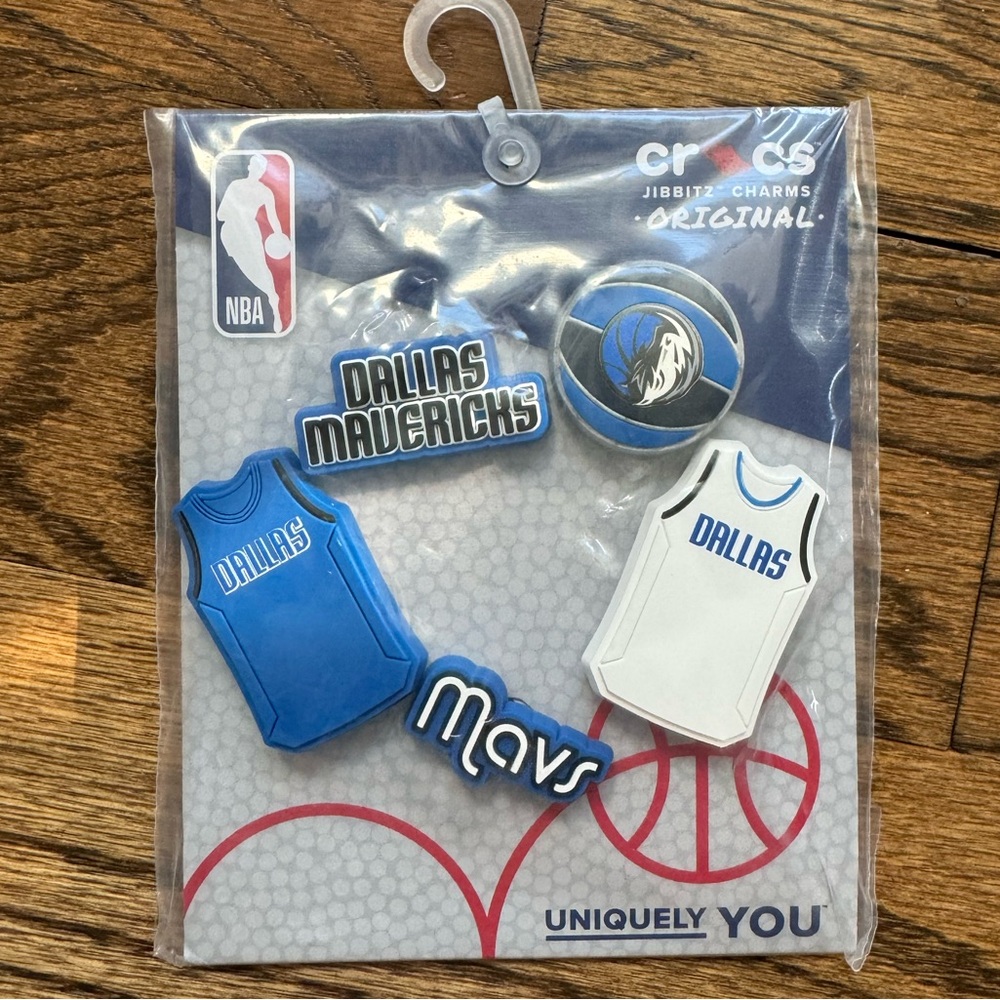 Crocs Jibbitz NBA Dallas Mavericks - 5 Pack, NWT